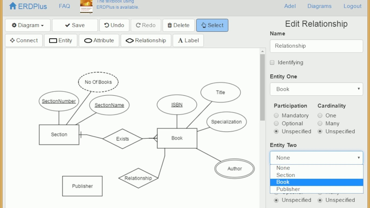 Top 5 free ER diagram design tools